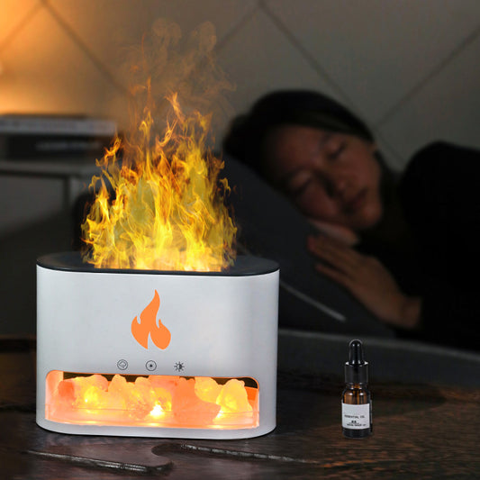 Flame 3D Humidifier: Aromatherapy & Atmosphere Lamp