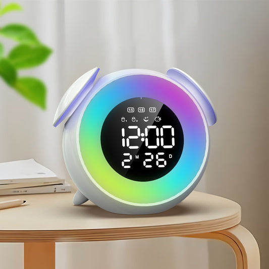 Multifunctional Electronic Clock: Colorful Ambience